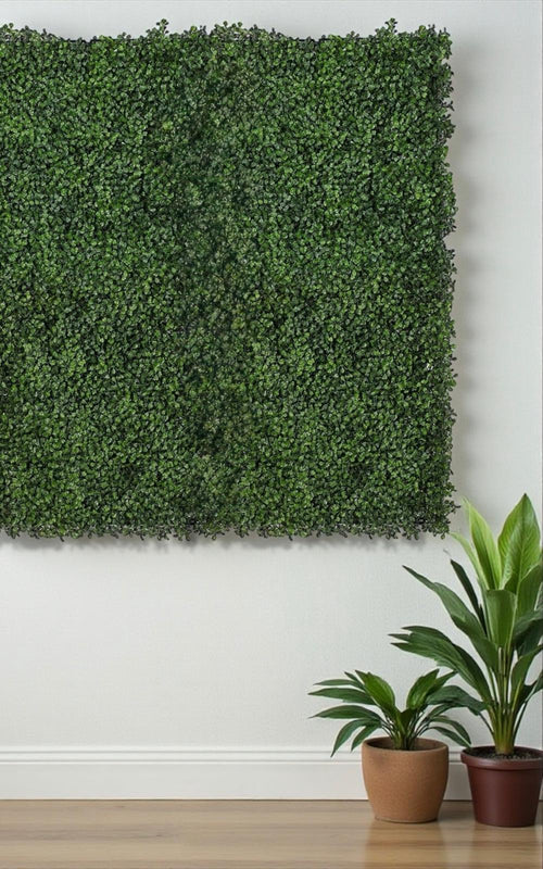 Armonizze Premium Şimşir Yapay Duvar Paneli 40x60 cm – Gerçekçi Dikey Bahçe Dokusu