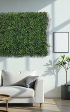 Armonizze Premium Şimşir Yapay Duvar Paneli 40x60 cm – Gerçekçi Dikey Bahçe Dokusu